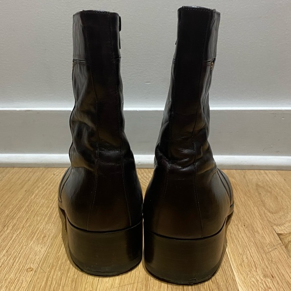 Bally vintage brown leather boots - Picture 6 of 6